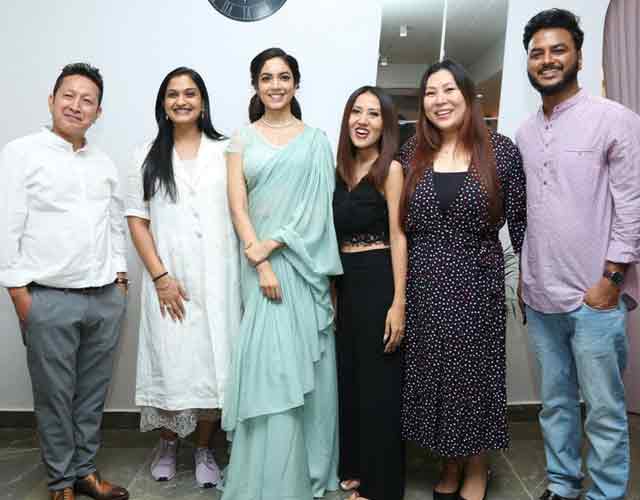 Actress Ritu Varma Inaugurates Lincys Nail Bar Salon Pics